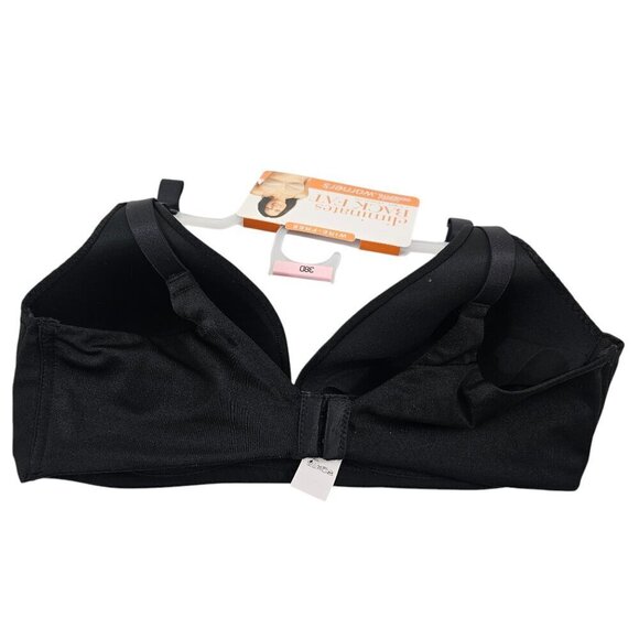 Warner’s Blissful Benefits Wire-Free Back Smoothing Natural Lift Bra - Size 38D - Picture 2 of 11